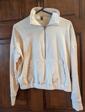 Vuori Sweatshirt Women's XSmall The Rise The Shine Pullover Half Zip Cropped